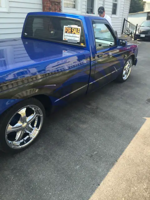 1993 gmc sonoma pickup truck custom resto mod gmc