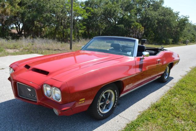 1971 pontiac gto convertible with ac, 400 automatic no reserve