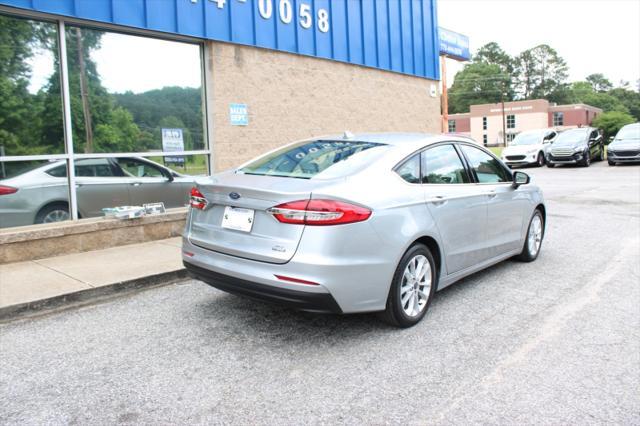 2020 ford fusion se fwd