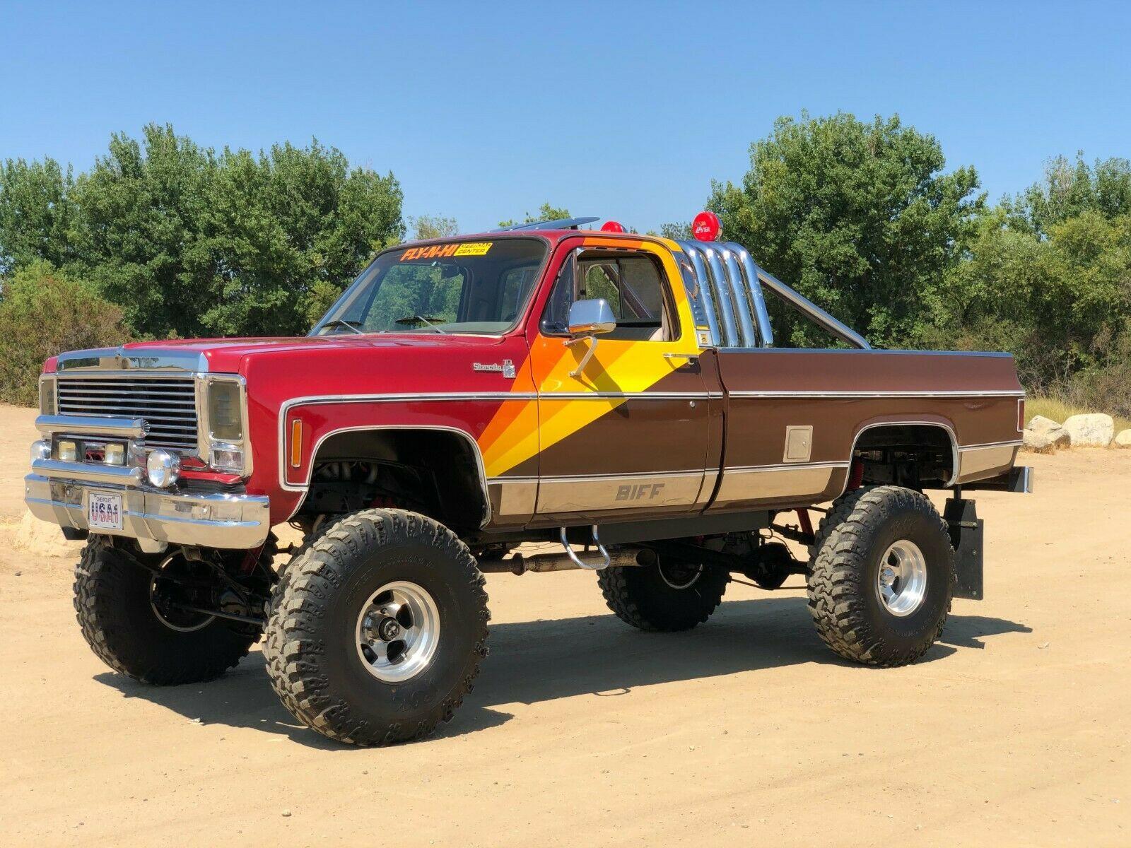 1979 chevrolet c/k pickup 1500 fly-n-hi monster truck silverado show truck