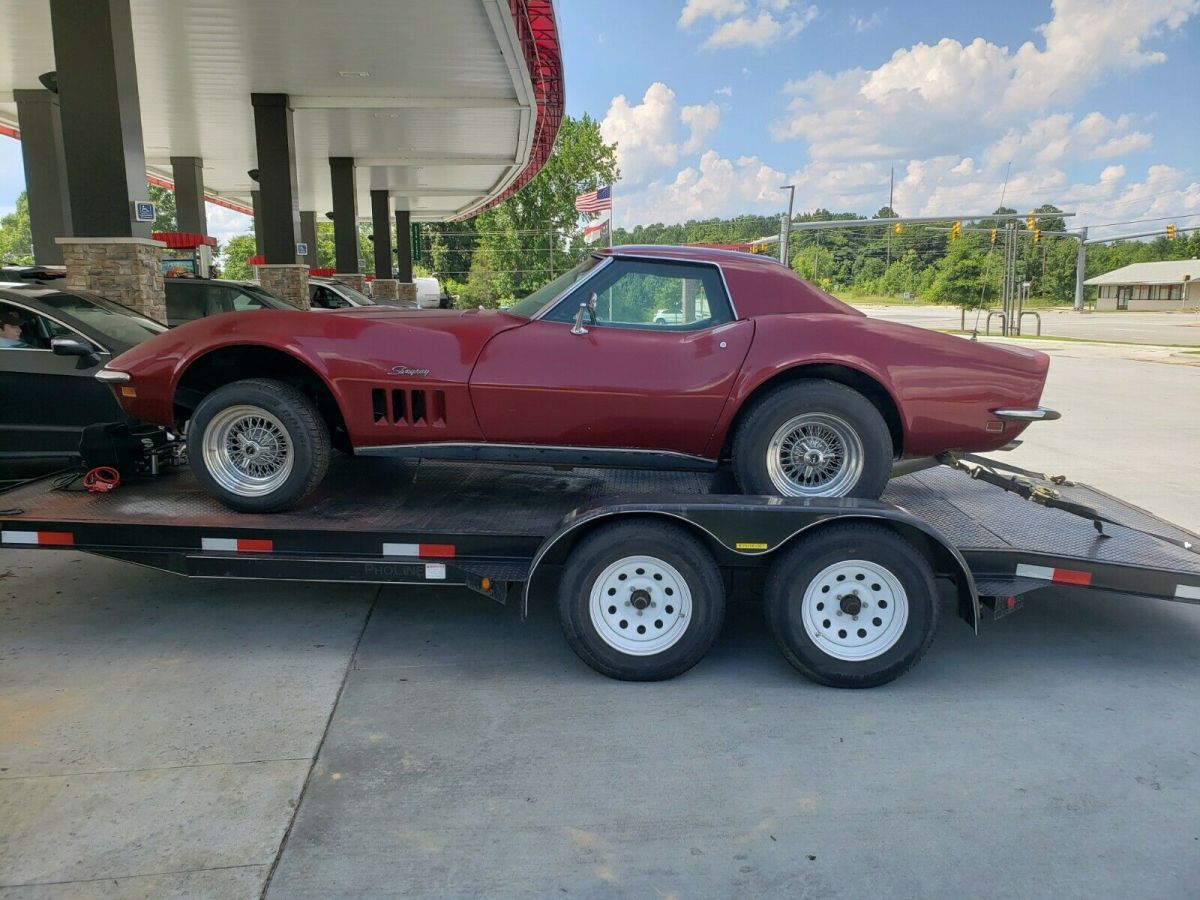 1969 chevrolet corvette convertible project