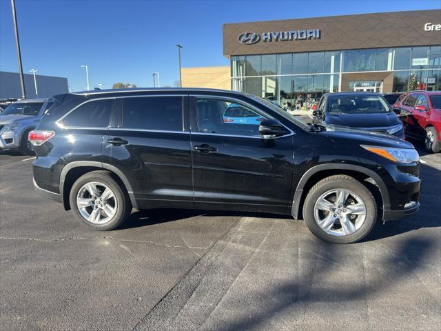 2016 toyota highlander limited