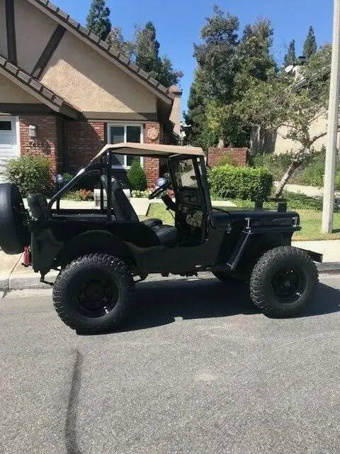 it's a classic 1946, willys first commercial jeep
