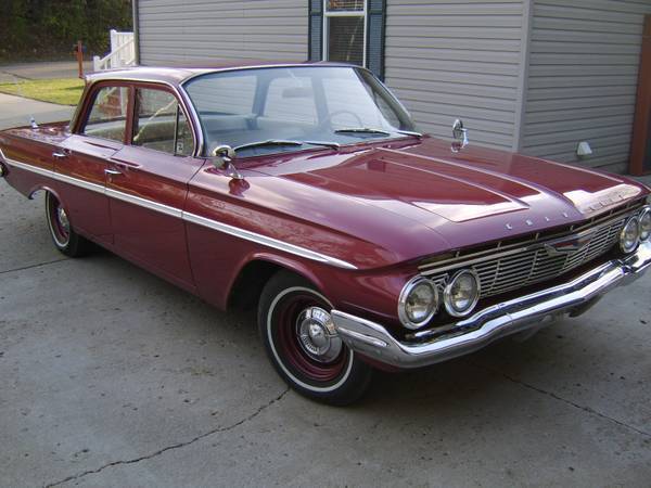 1961 chevrolet bel air sedan - low mile original condition