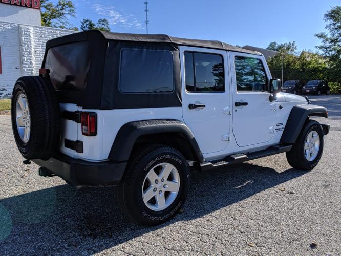 used 2016 jeep wrangler 4wd unlimited sport baltimore, md 21228 for sale in baltimore, maryland