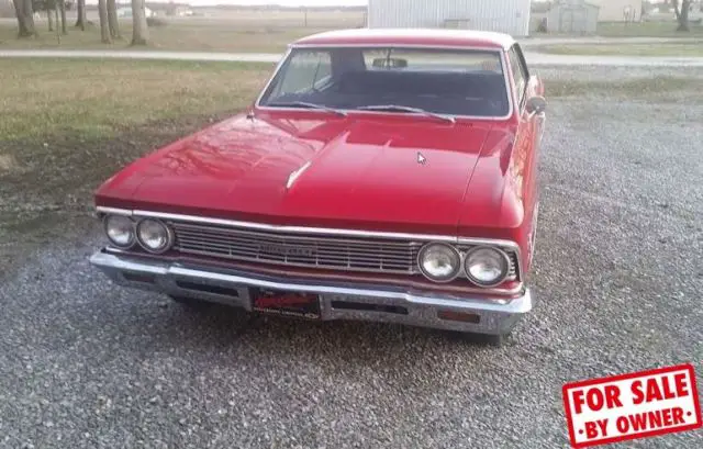 1966 chevrolet malibu coupe 400 small block 8 cyl 2-speed automatic in c84236