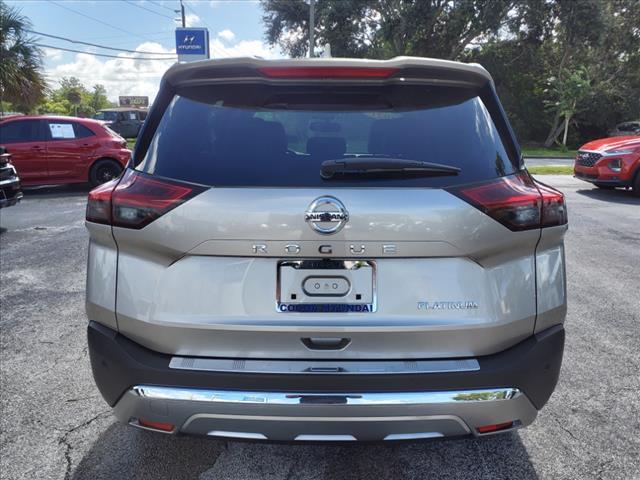 2021 nissan rogue platinum