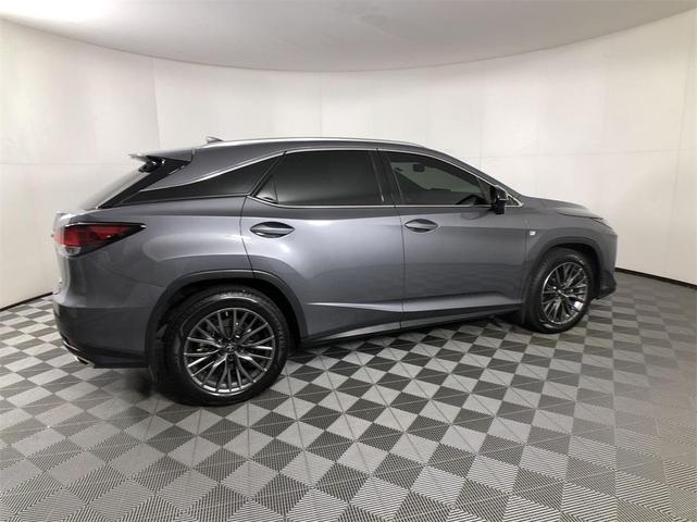 2022 lexus rx 350 f sport handling