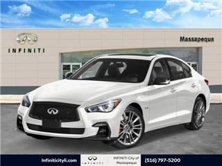 2024 Infiniti Q50 red sport 400