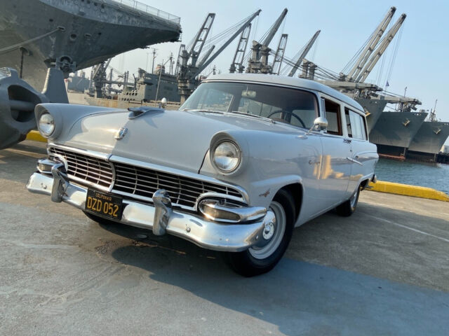 1956 ford ranch wagon 2 door thunderbird v8 original ca survivor no reserve