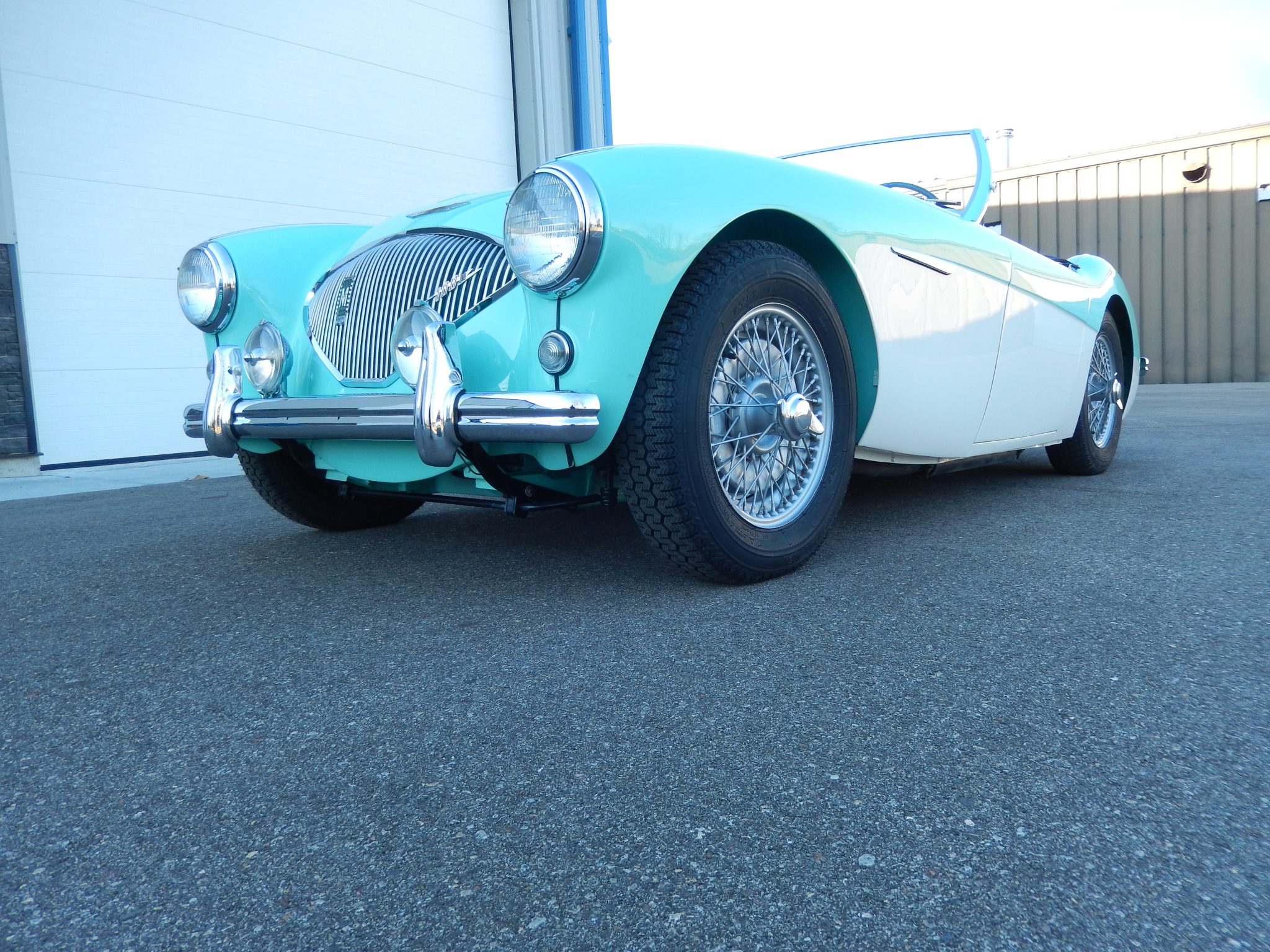1956 austin-healey 100m bn2 roadster