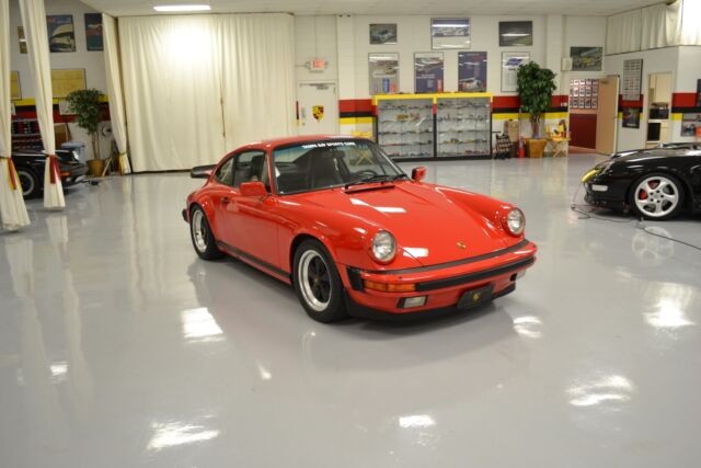 1986 porsche 911 carrera carrera 80,648 miles guards red coupe 3.2l h-6 mpi 3.2l