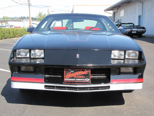 1984 chevrolet camaro z/28 (14,448 actual miles)