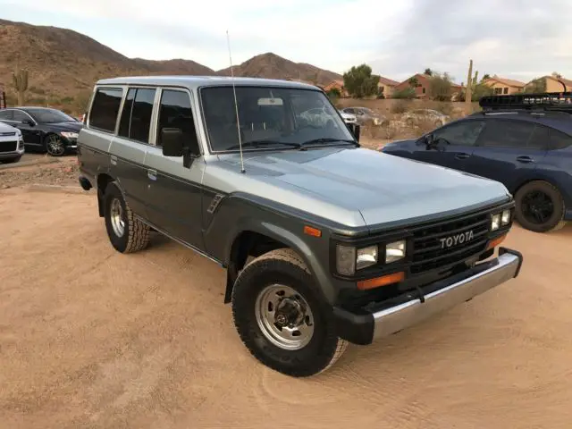 1990 toyota land cruiser fj62 149k low miles light restoration