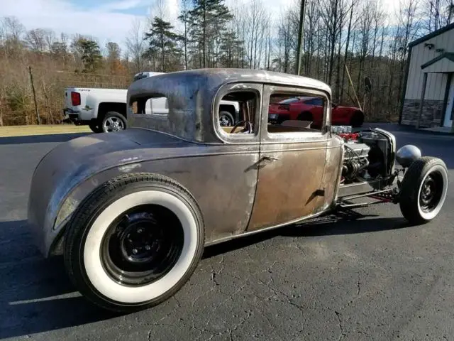 1932 coupe, 5 window, all steel car, barn find