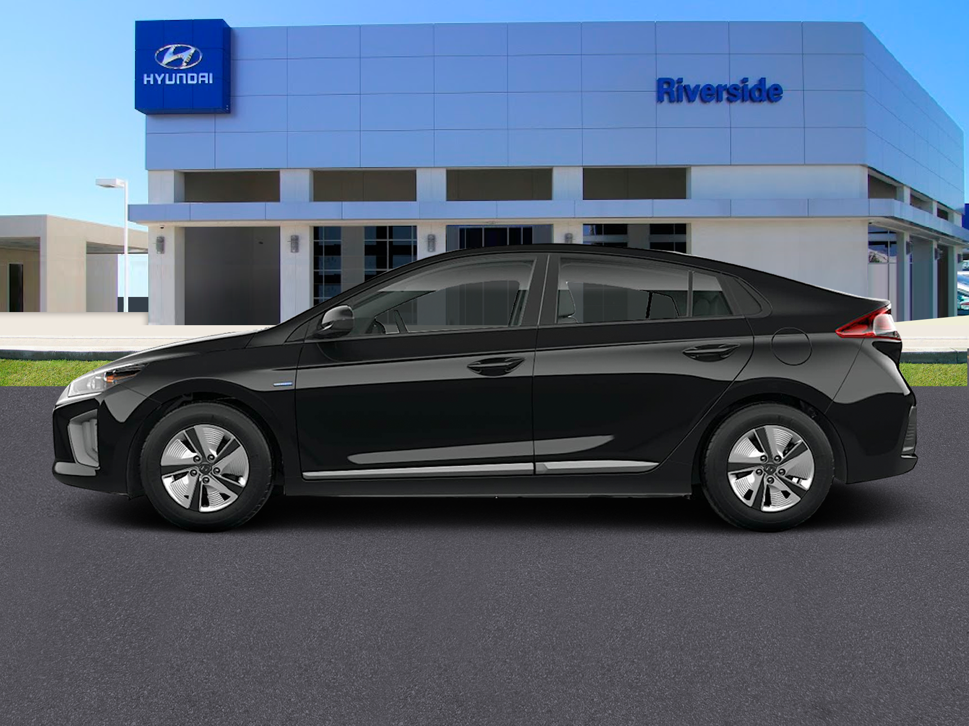 2022 hyundai ioniq hybrid blue