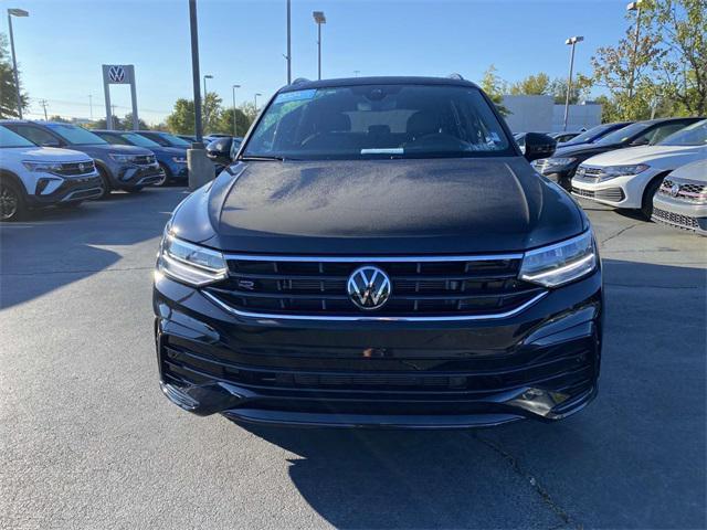 2024 volkswagen tiguan 2.0t se r-line black