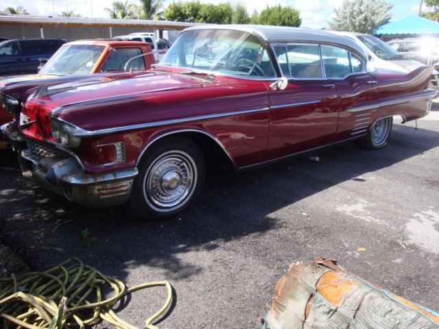 1958 cadillac de ville `no reserve !!!!!! good deal!!!