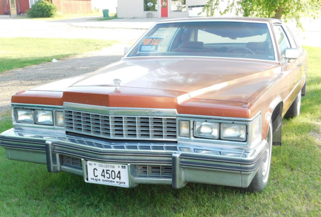 cadillac coupe deville d'elegance 1977 no reserve!!! all original