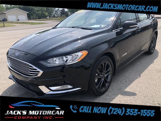 2018 ford fusion hybrid se
