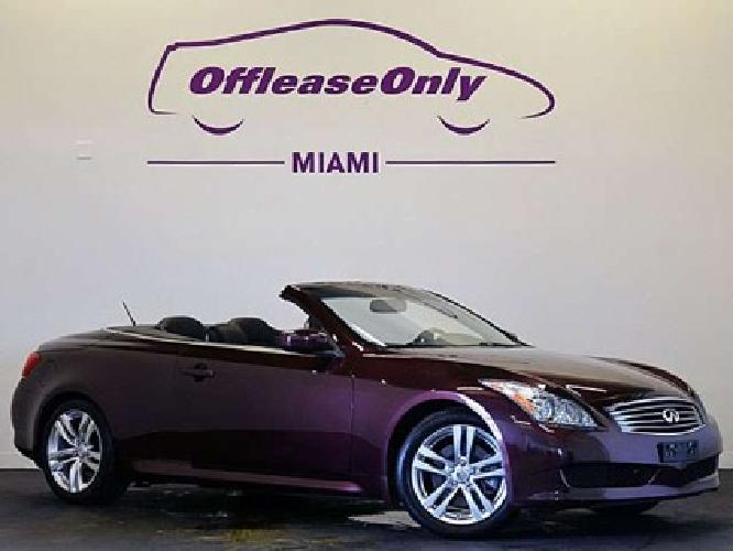 2010 infiniti g37 convertible in miami, fl