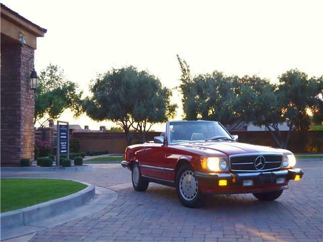 1989 mercedes-benz 560 series 560sl sl highly original example