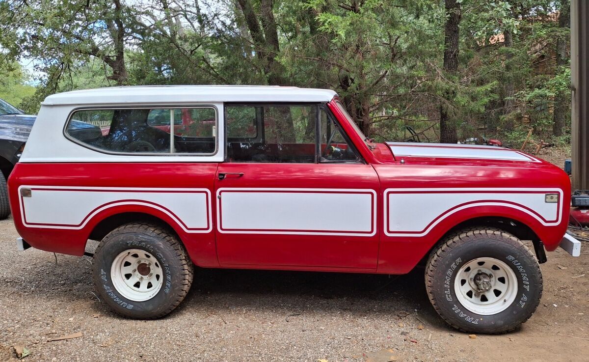 no reserve! 1972 international scout ii