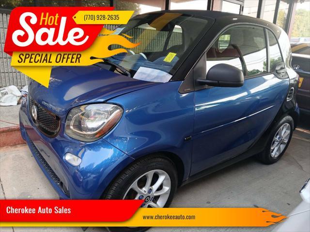 2018 smart fortwo electric drive passion 2dr hatchback