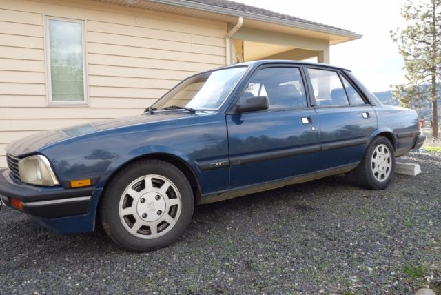 1987 peugeot 505 stx sedan 2.8l automatic 6 cylinder rwd