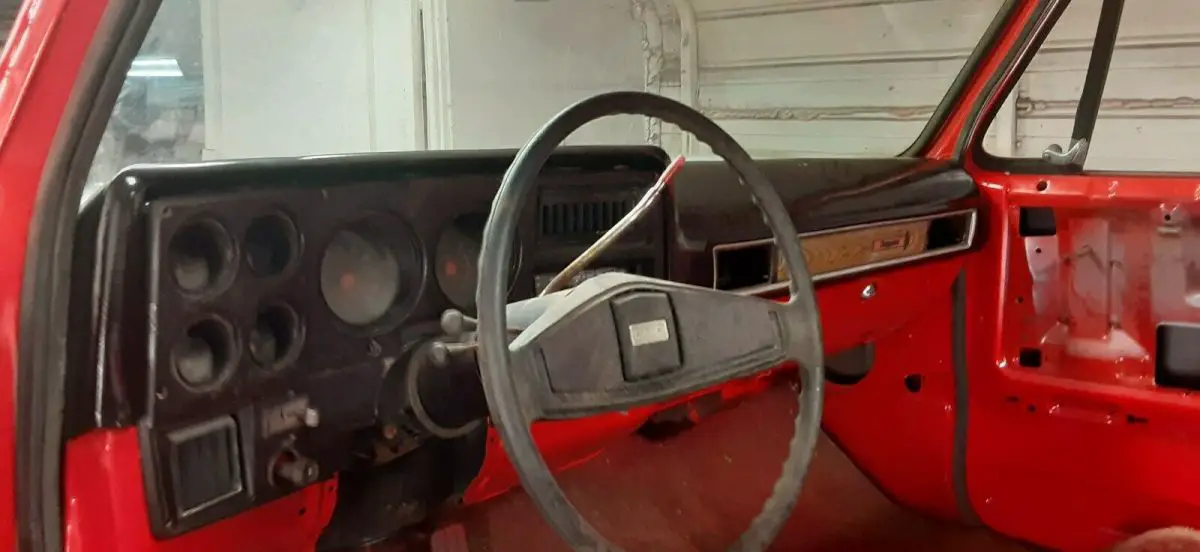 1977 chevy truck 4 wheel drive short bed