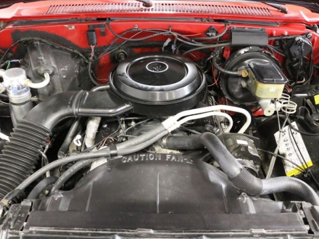 1987 gmc sierra classic 1500 95350 miles red pickup truck 5.7 liter v8 4 speed