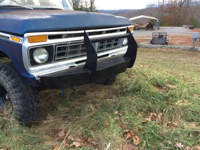 1978 f100 4x4, dana 60 axles, 460 engine, custom built bed & front bumper
