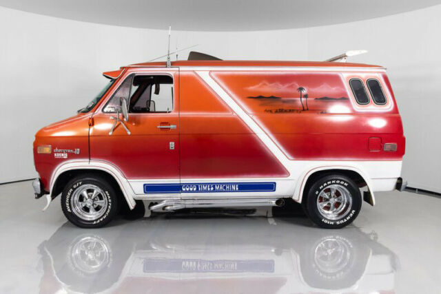 1976 chevrolet good times van very rare and very original custom van