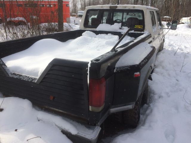 1992 ford f-350 xlt lariat crew cab pickup 4-door 7.3l
