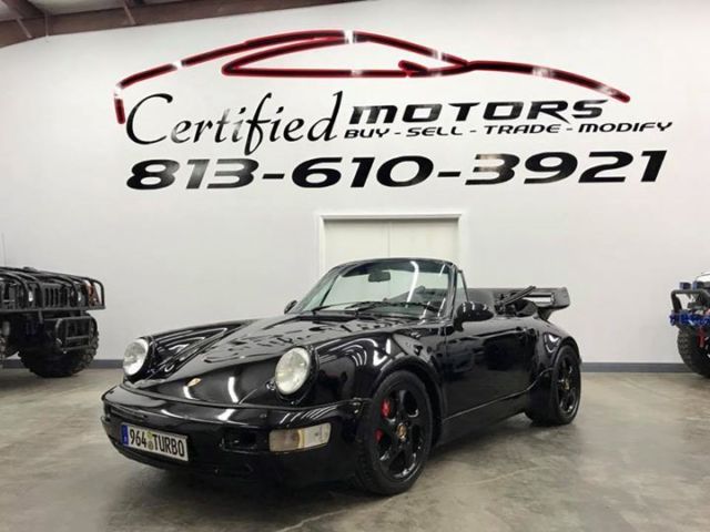 1991 porsche 911/964 turbo ( kokeln upgrades ) g50 ! metal flares ! convertible