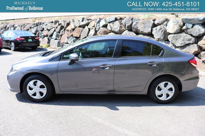 used 2015 honda civic lx sedan bellevue, wa 98007 for sale in bellevue, washington