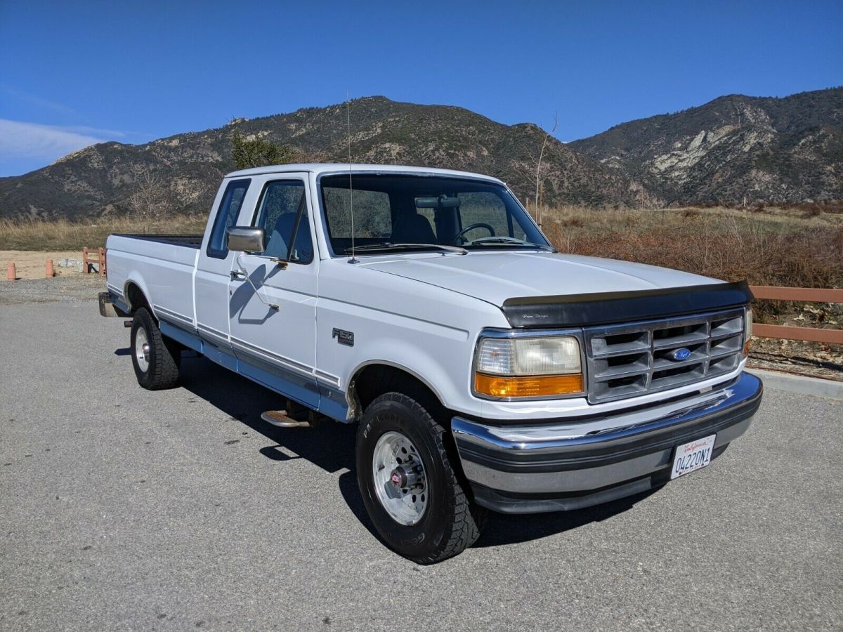 clean solid california supercab fleetside 1/2 ton 4wd! 8 foot bed!