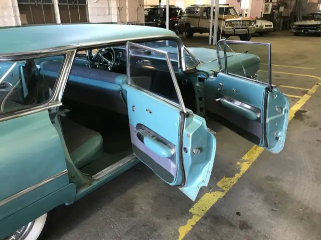 1959 cadillac 62 series flat top rare green on green