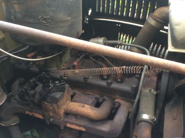 1941 dodge wc ex-military well-puller rig runs!