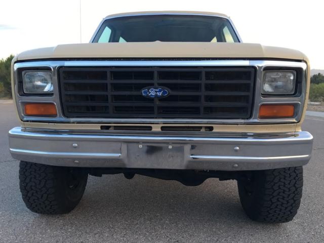 1983 ford bronco 4x4 orig 109k mi lifted 33" tires np435 4speed 4.9l i6 no rust