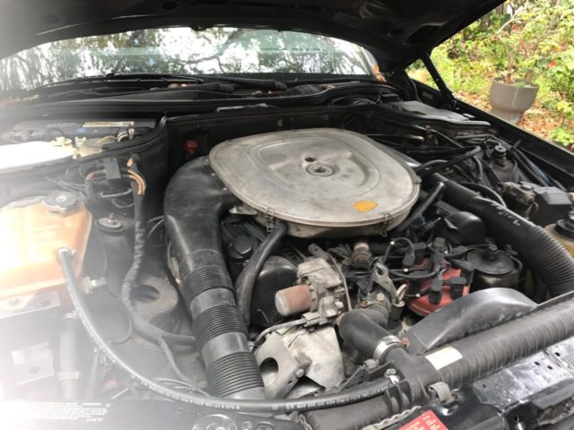 1989 mercedes-benz sec 560 2 doors black collectible