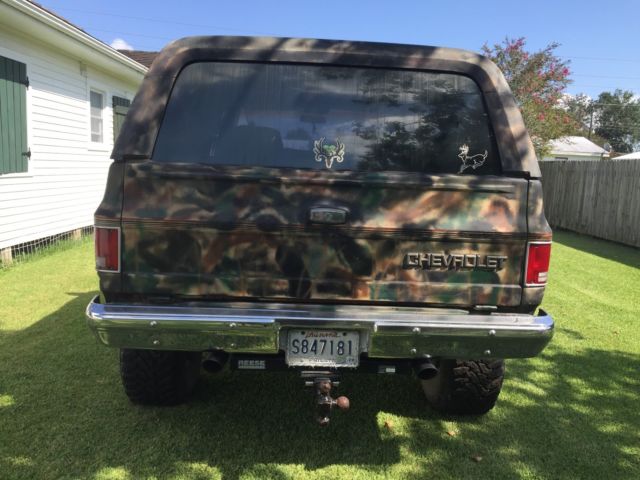 1986 chevy blazer k5 4x4 lifted