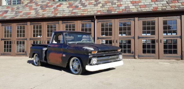 1966 chevrolet c10 step side short bed pick up patina