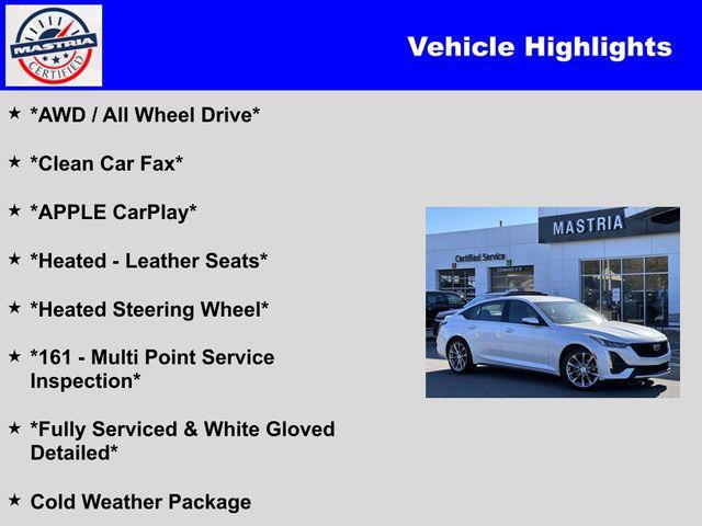 2022 cadillac ct5 sport rwd