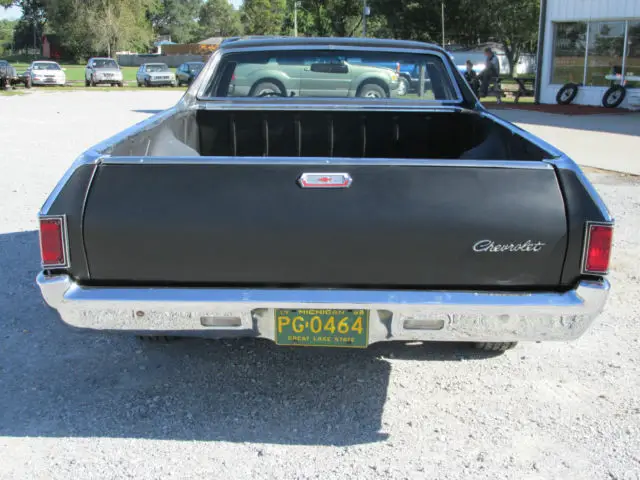 1968 chevy el camino 327 v8 a/t chevelle malibu drag race gasser hot rod 396 ss
