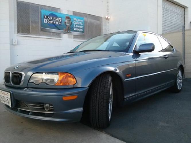 obo 2001 bmw 330ci metallic blue, 96k low miles, 1 owner 100k mile serviced in san diego, ca