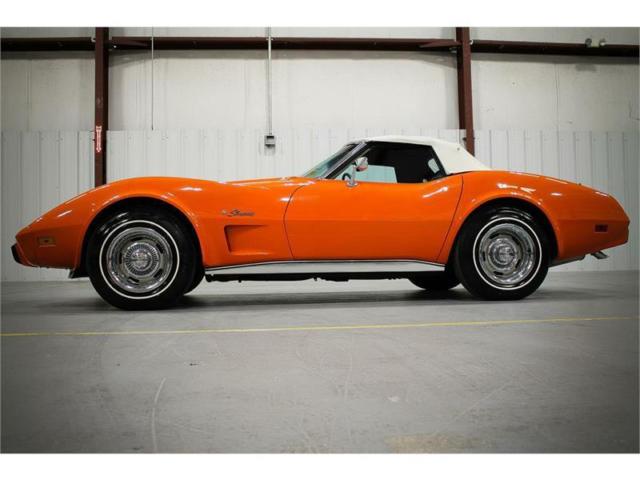 1975 chevrolet corvette convertible 6722 miles survivor ncrs bloomington gold!!!