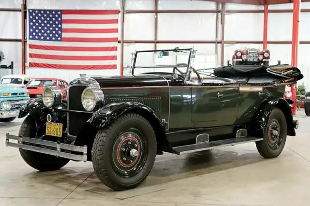 1928 nash 362 55139 miles green/black convertible 6-cylinder manual