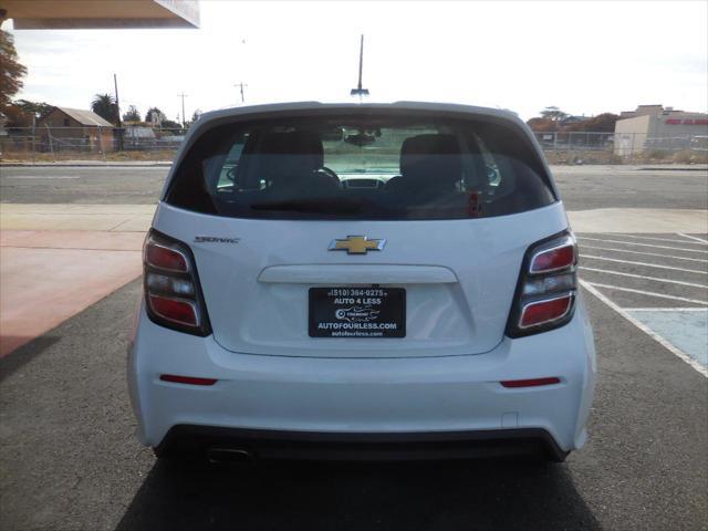 2017 chevrolet sonic lt