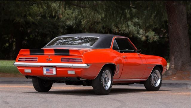 1969 chevrolet camaro z28 rs no reserve